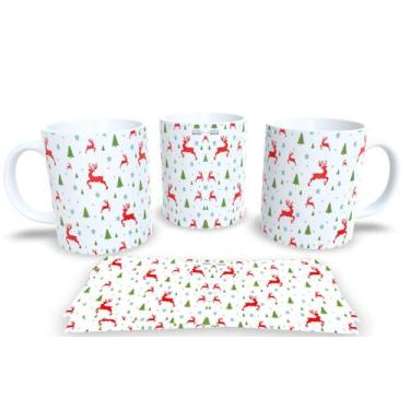 Imagem de Canecas de Porcelana Personalizadas 6 - Estampa Sublimada, Mod.118