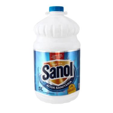 Imagem de Água Sanitária Galão com 5 Litros Sanol - Total Química