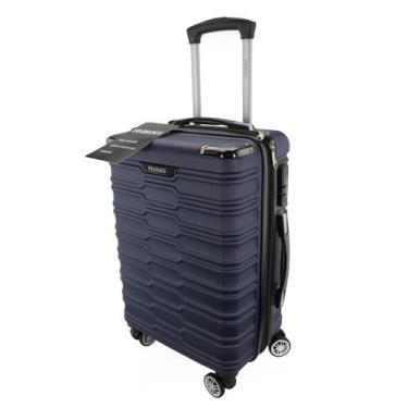Imagem de Mala de viagem 32kg fibra grande expanssiva - FRABAGS , Azul