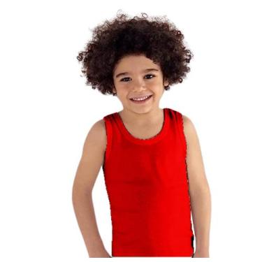 Imagem de Camisa Regata Infantil unissex 100% algodão premium Do 2 até 16 Anos -