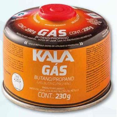 Imagem de Refil Cartucho Gas Pesca Camping Fogão 230g Kala - 908622