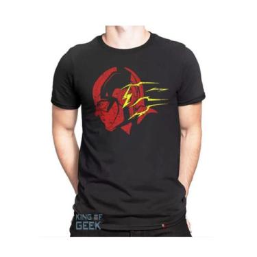 Imagem de Camiseta Flash Super Heroi Camisa Série The Flash Geek Blusa - KING OF