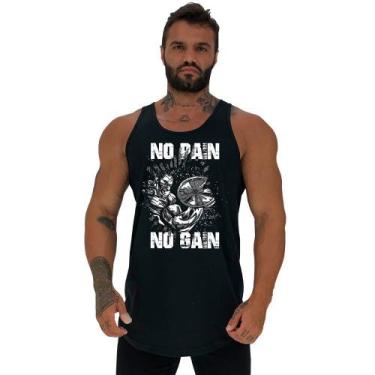 Imagem de Regata Longline Estampada Masculina MXD Conceito No Pain No Gain, Masc