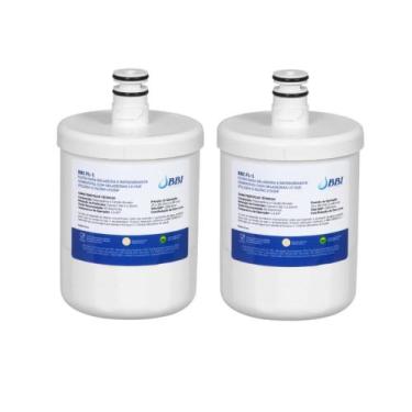 Imagem de Kit 2 Refil Filtro BBI FL-1 para Geladeira Refrigerador LG LT500P
