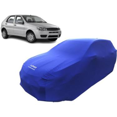 Imagem de Capa Automotiva Fiat Palio De Tecido Helanca Lycra - Mz, Azul