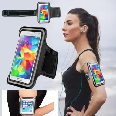 Imagem de Braçadeira Suporte Braço Celular Treino Corrida Academia - EMB-UTILIT
