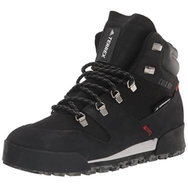 Imagem de adidas Tênis masculino Terrex Snowpitch Cold.rdy, Preto/Preto/Escarlate, 39