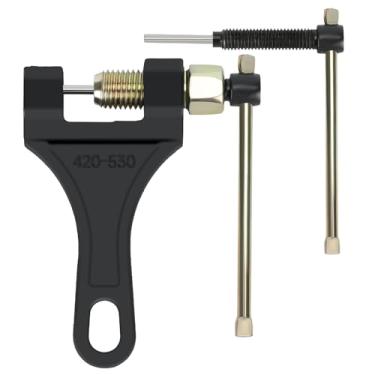 Imagem de CILOYU Disjuntor de Corrente #420-530 para Motocicleta ATV Quad Go Kart Dirt Pit Bike Scooter Bicicleta Trator Cadeia Quebra # 420 428 520 525 528 530 Acessórios de Carro Universal Kit de Ferramentas