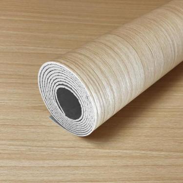 Imagem de Kit 3 Unidades Placa Adesiva Flexível para Parede Madeira Teca Orienta