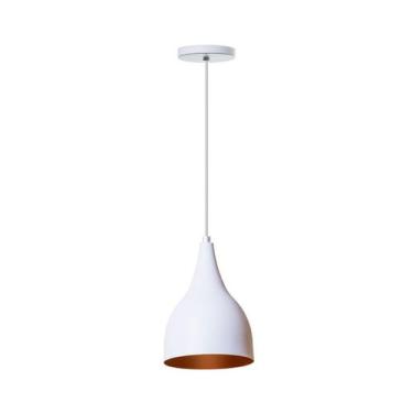 Imagem de Lustre Pendente Interno Balcão Gota Alumínio Decoração - IDEALLUME, 11