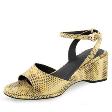 Imagem de Aerosoles Sandália feminina de salto Nixon, Couro verde, 38