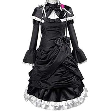 Imagem de Cos Sakuya Tsukumo cosplay fantasia Halloween Natal baile de máscaras festa, Masculino P, One Size