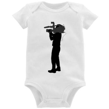 Imagem de Body Bebê Cameraman - Foca na Moda, Branco, P