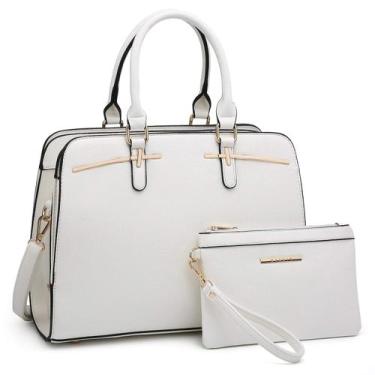 Imagem de Bolsa Dasein Fashion Fashion Women Fashion, conjunto de 2 peças com ca