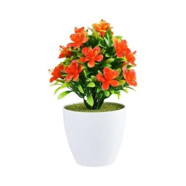 Imagem de Mini Bonsai Artificial em Vaso - Decoração para Escritório e Casa, A05