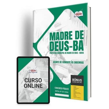 Imagem de Apostila Prefeitura de Madre de Deus - BA 2024 - Agente de Combate às 