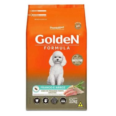 Imagem de Ração Golden Formula Adulto Mini Bits Frango E Arroz 3 Kg