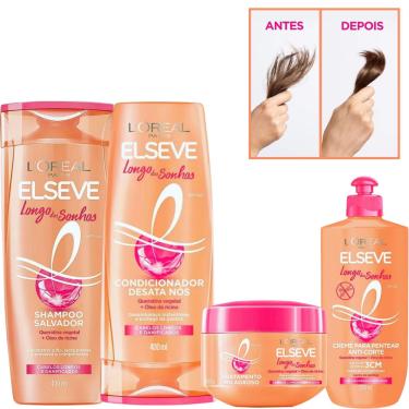 Imagem de Linha Completa Longo Dos Sonhos Elseve Loréal Paris 4 Itens