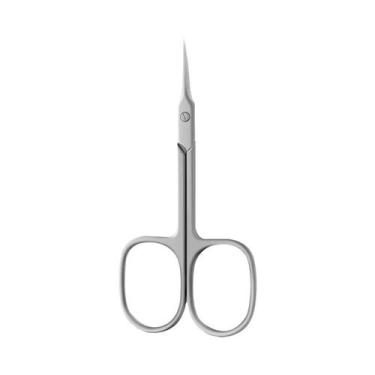 Imagem de Tesoura De Cutícula Curvada Extra Fina Masculina Manicure Profissional