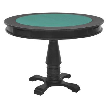 Imagem de Mesa de Jogos Carteado Victoria 4 Lugares Redonda Tampo
