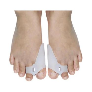 Imagem de Corretor De Joanete Macio Separadores De Dedos Do Pé Protetor De Almof
