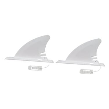 Imagem de Colaxi Peças de reposição para quilhas de prancha de surfe, acessórios de fácil instalação para iniciantes, quilhas profissionais de PVC para pranchas de, 4 Inch