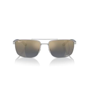 Imagem de Óculos de Sol Ray-Ban Polarizado 0RB3737CH 003/J0 Tam 60 / Prata - Lentes Ouro Espelhado