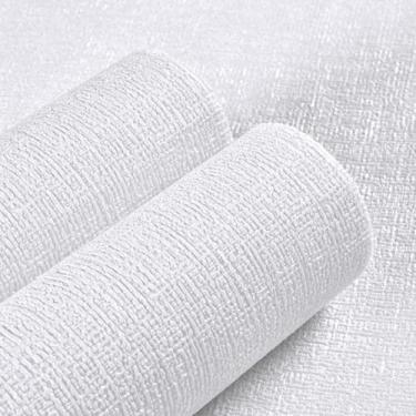 Imagem de Plavidecor - Revestimento de parede auto adesivo Revestline - Rolo de 50cm x 2,8m - Off White - Referência RR010