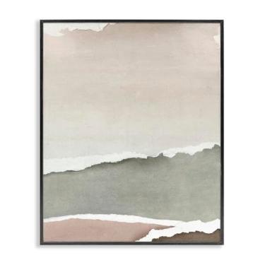 Imagem de Stupell Industries Desenho artístico giclée emoldurado preto rasgado Whispers por Emma Peal, 76 x 61 cm