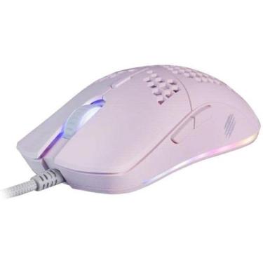 Imagem de Mouse gamer oex dyon-x ms322s rosa