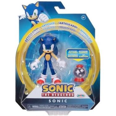 Imagem de Boneco Sonic Articulado com Checkponit 10CM SUNNY
