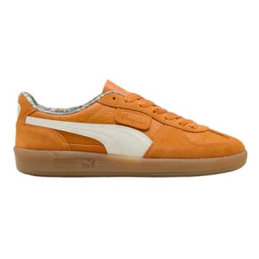 Imagem de PUMA Tênis masculino Palermo, Papoula escura/branco quente, 38