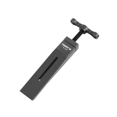 Imagem de harayaa Ferramenta de freio a disco para bicicleta, pinça de freio a disco hidráulica, ferramenta de prensa de pistão multifuncional profissional leve para, Preto