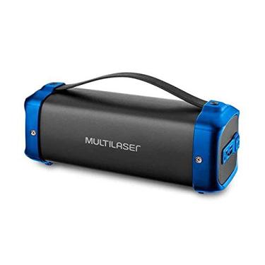 Imagem de Bazooka Multilaser 70w Bluetooth Preto/Azul - SP351
