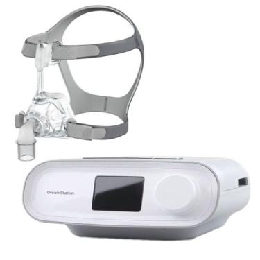 Imagem de CPAP Automático DreamStation - Philips Respironics + Máscara Nasal Mir