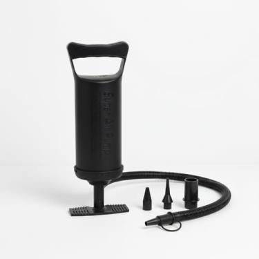 Imagem de Bomba Ar Manual Multiuso 30cm Encher Pneu Bola Piscina Bote Bexiga Inflável Colchão Balão Câmara Bicicleta Válvula
