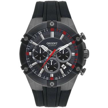 Imagem de Relógio Orient Masculino Ref: Myspc005 G1px Solar Cronógrafo Grafite