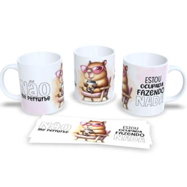 Imagem de Caneca Xícara Capivara Café Chá Chocolate Quente (Mod.13)
