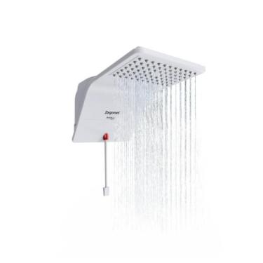 Imagem de Ducha Ducali Eletrônica 220V - Zagonel, Branco, 7500W (220V)