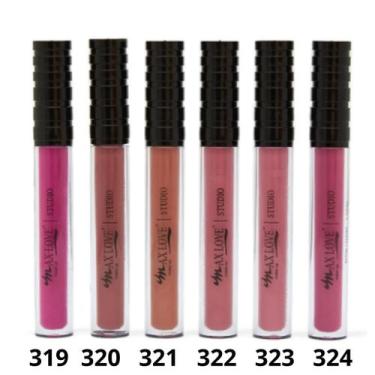 Imagem de Batom Liquido 24 Horas Coleção Nude 319 a 324 Maxlove - max love, Bran