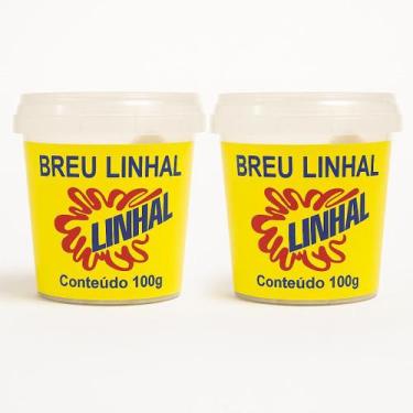Imagem de Kit 2 Breu Colofônia!!! 100% Puro!!! Linhal 100gr Cada