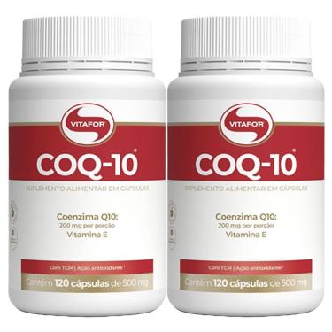 Imagem de Kit 2X Coenzima COQ-10 - 120 Cápsulas - Vitafor-Masculino