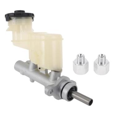 Imagem de VekAuto Cilindro mestre de freio com reservatório nº 46101SDCA01 para Acura TSX 2006-2008 Cilindro mestre hidráulico tom prateado, liga de alumínio branca, plástico, 1 peça