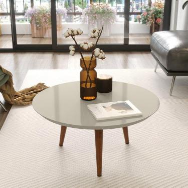 Imagem de Mesa De Centro Luna 590 Off White - Patrimar