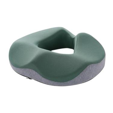 Imagem de Almofada para cadeira de escritório, almofada respirável de espuma para bumbum, almofada de assento de rosquinha - Almofada de cadeira de assento longa ergonômica para cóccix e costas