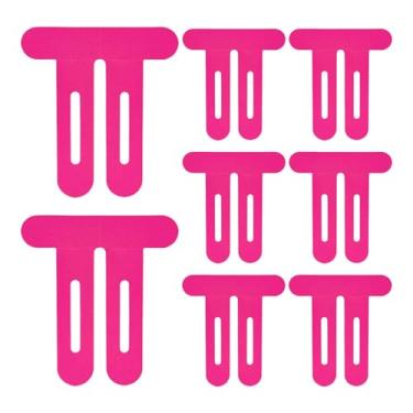 Imagem de Fita Kinesiology pré-cortada - Conjunto de 8 fitas atléticas respiráveis confortáveis - Tiras pré-cortadas de suporte de joelho à prova d'água para atividades esportivas diárias