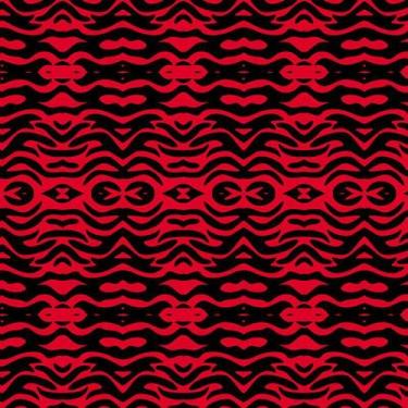 Imagem de Papel De Parede Textura Adesivo Vermelho E Preto Decorativo - LRP