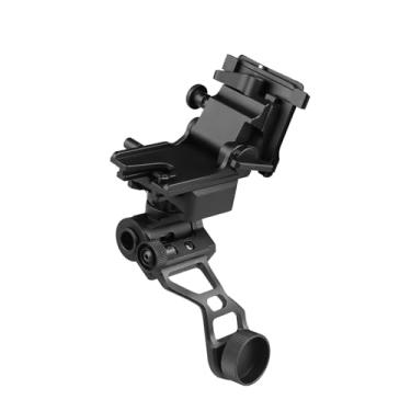 Imagem de Novo suporte de óculos de visão noturna de metal, design de interface modular + suporte j-arm para capacete adequado para caça PVS 14 (interface padrão do Reino Unido)