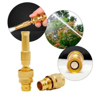 Imagem de Bico de de Mangueira esguicho de Alta Pressão Ajustável Limpeza Jardin