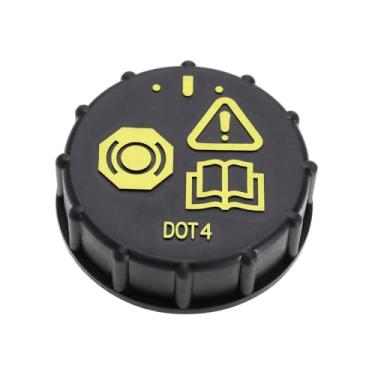 Imagem de The Lord of the Tools Tampa de garrafa de fluido de freio de carro Tampa de reservatório de fluido de freio de carro 1831528 BV612162AB Tampa antiderramamento de fluido de freio de carro compatível